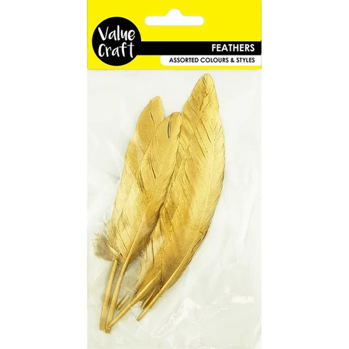 Metallic Goose Feathers (available in 2 colours)